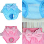 Dog Physiological Pants Diaper Clothes Elasticity Underwear Panties Chiffon Cute Puppy Cat Pet Supplies S-XL