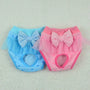 Dog Physiological Pants Diaper Clothes Elasticity Underwear Panties Chiffon Cute Puppy Cat Pet Supplies S-XL