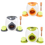 2024 New Interactive Pet Ball Launcher Toy Dog Tennis Food Reward Machine Thrower Slow Feeder for Cats Kitten Puppy