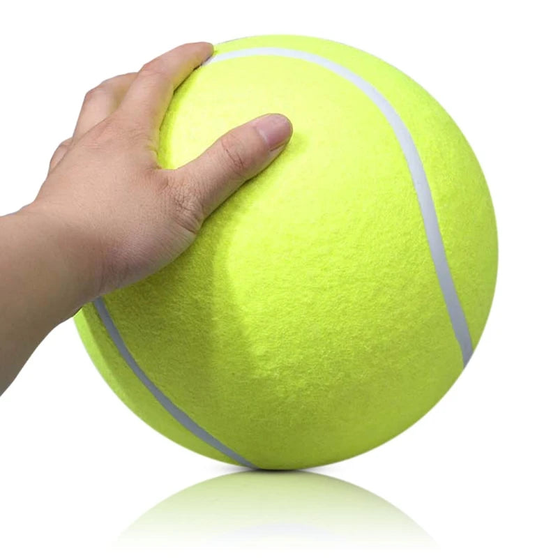 8In Dog Tennis Ball Giant Pet Toy Tennis Ball Dog Chew Toy Signature Jumbo Kids Toys For Your Beloved Puppies Dogs