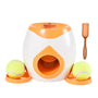 2024 New Interactive Pet Ball Launcher Toy Dog Tennis Food Reward Machine Thrower Slow Feeder for Cats Kitten Puppy