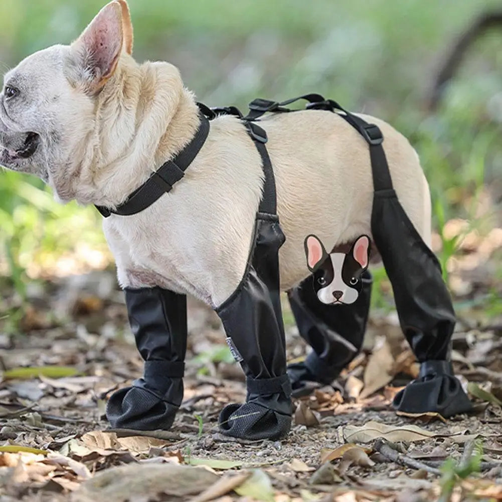 Adjustable and Connected Dog Boots - Ultimate Paw Protection