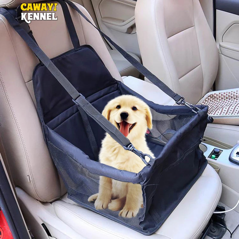 CAWAYI KENNEL Travel Dog Car Seat Cover Folding Hammock Pet Carriers Bag Carrying For Cats Dogs transportin perro autostoel hond