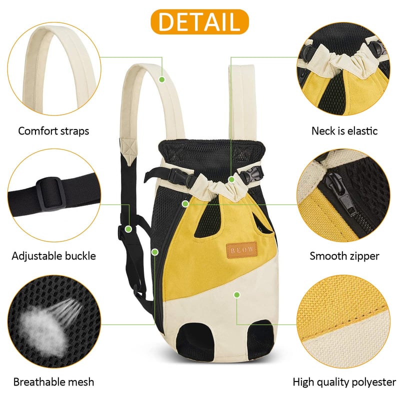 Portable Backpack for Dogs and Cats Traveling Out